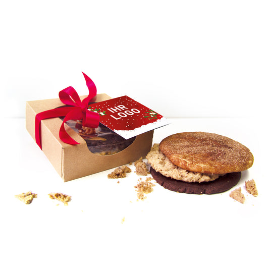 Cookie Geschenkbox S! Individuelles Etikett