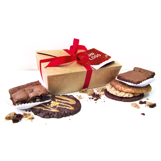 Cookie Geschenkbox L! - Individuelles Etikett